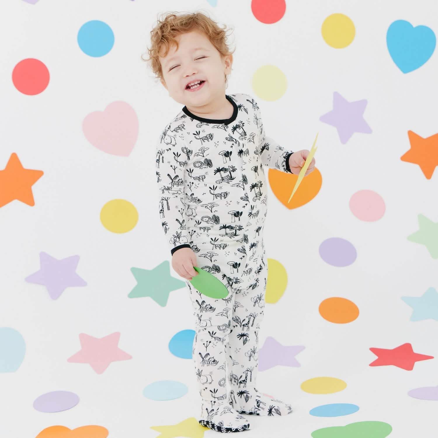 animal safari modal magnetic parent favorite footie - re-loved - Image 3