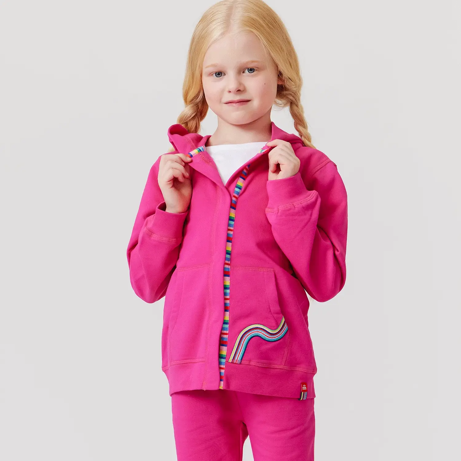 berry crush organic cotton magnetic hoodie - re-loved - Image 5