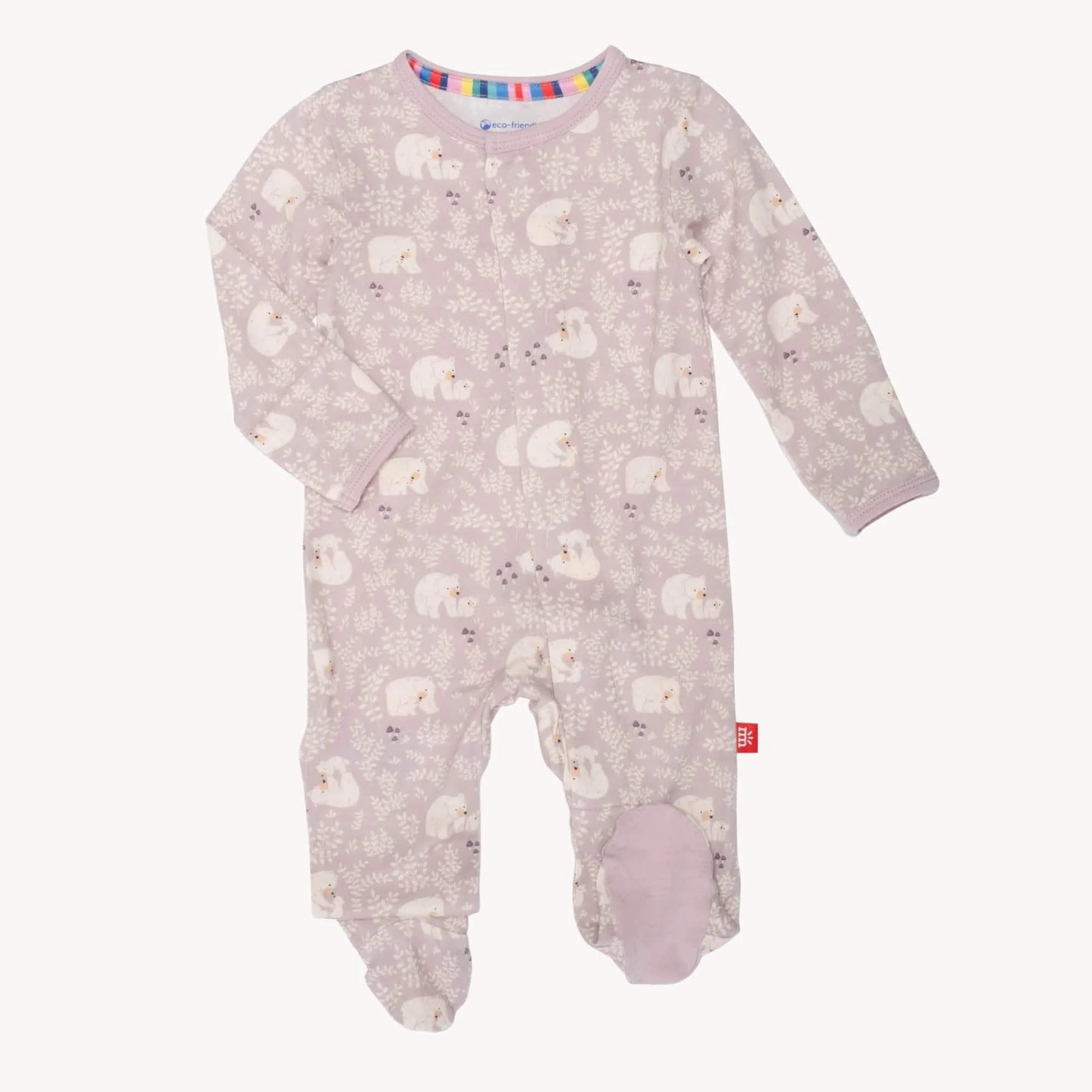 cuddle club modal magnetic parent favorite footie - re-loved - Image 2