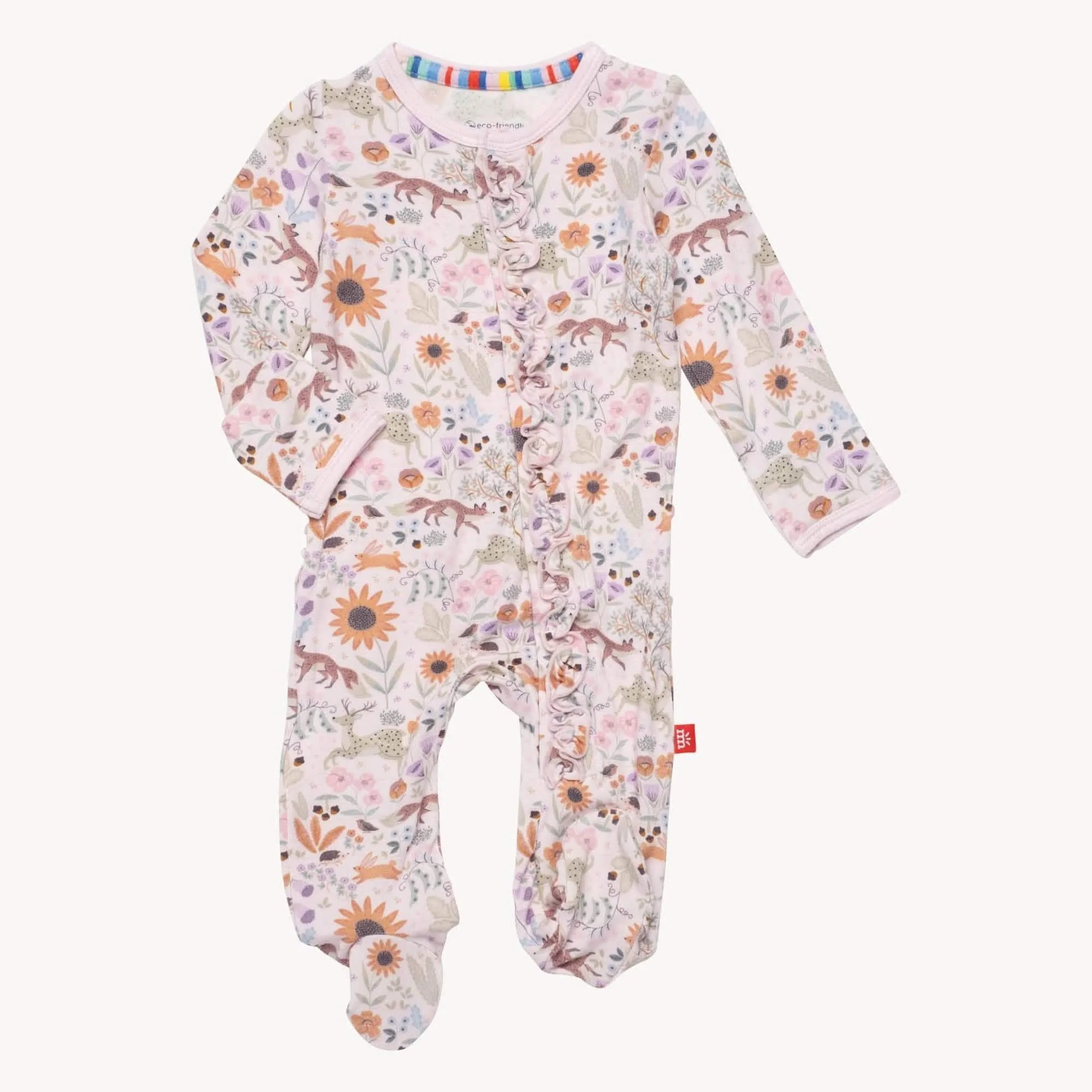 garden of dreams modal magnetic parents favorite footie - re-loved - Image 8