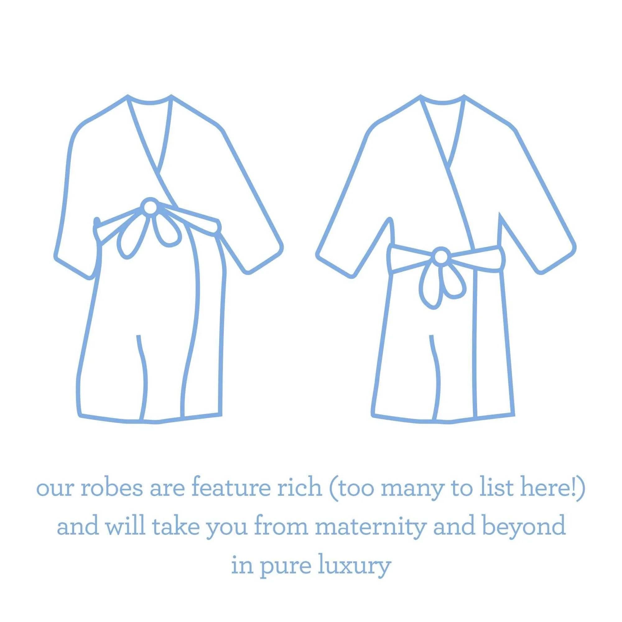 harlow women's modal robe - re-loved - Image 5