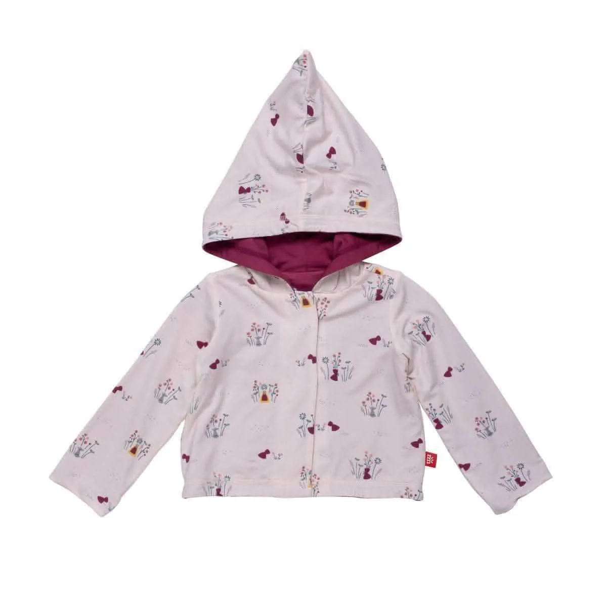 li'l red modal magnetic reversible hoodie - re-loved - Image 9
