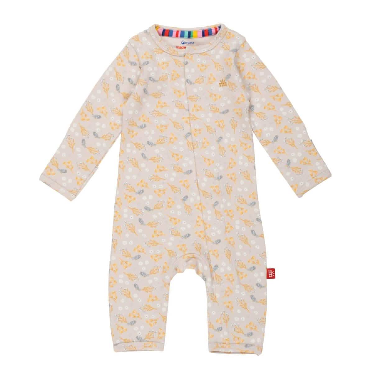 logan organic cotton magnetic fuss free coverall - re-loved - Image 2