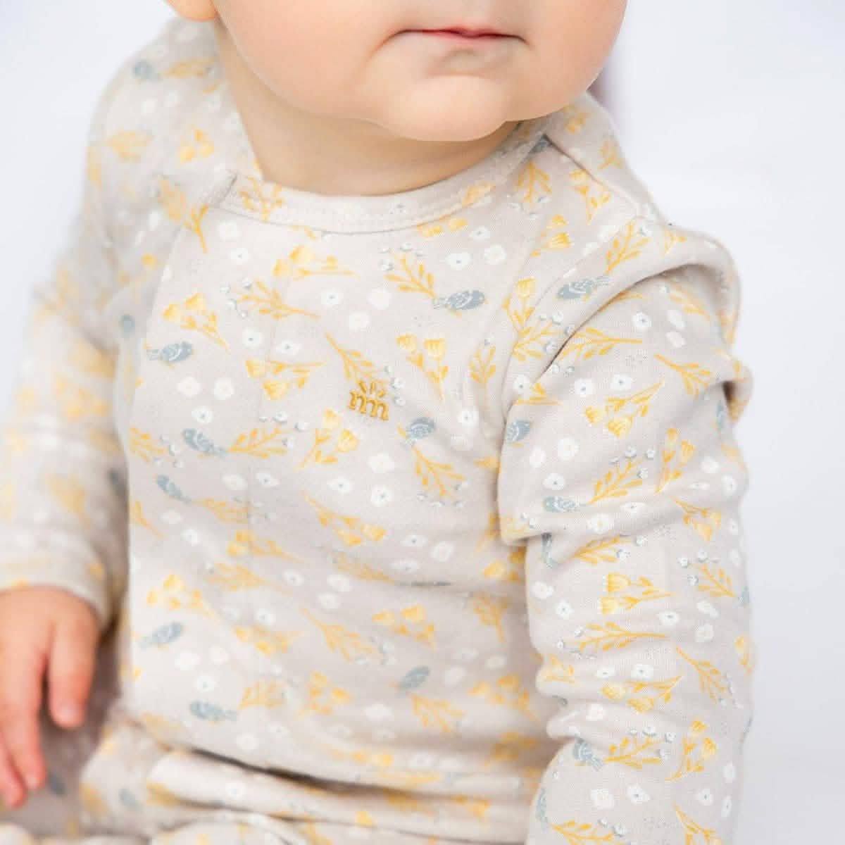 logan organic cotton magnetic fuss free coverall - re-loved - Image 3