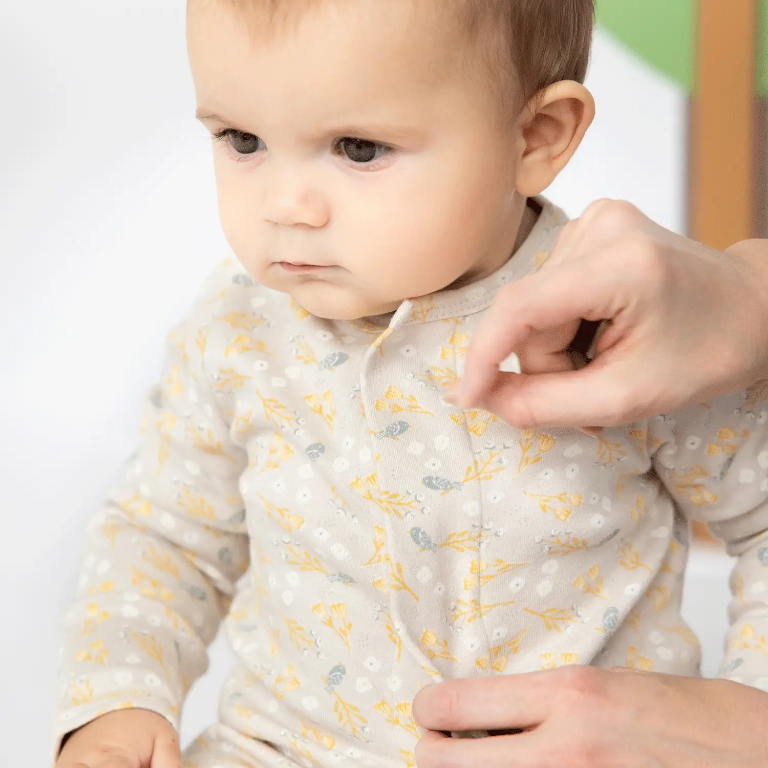 logan organic cotton magnetic fuss free coverall - re-loved - Image 5