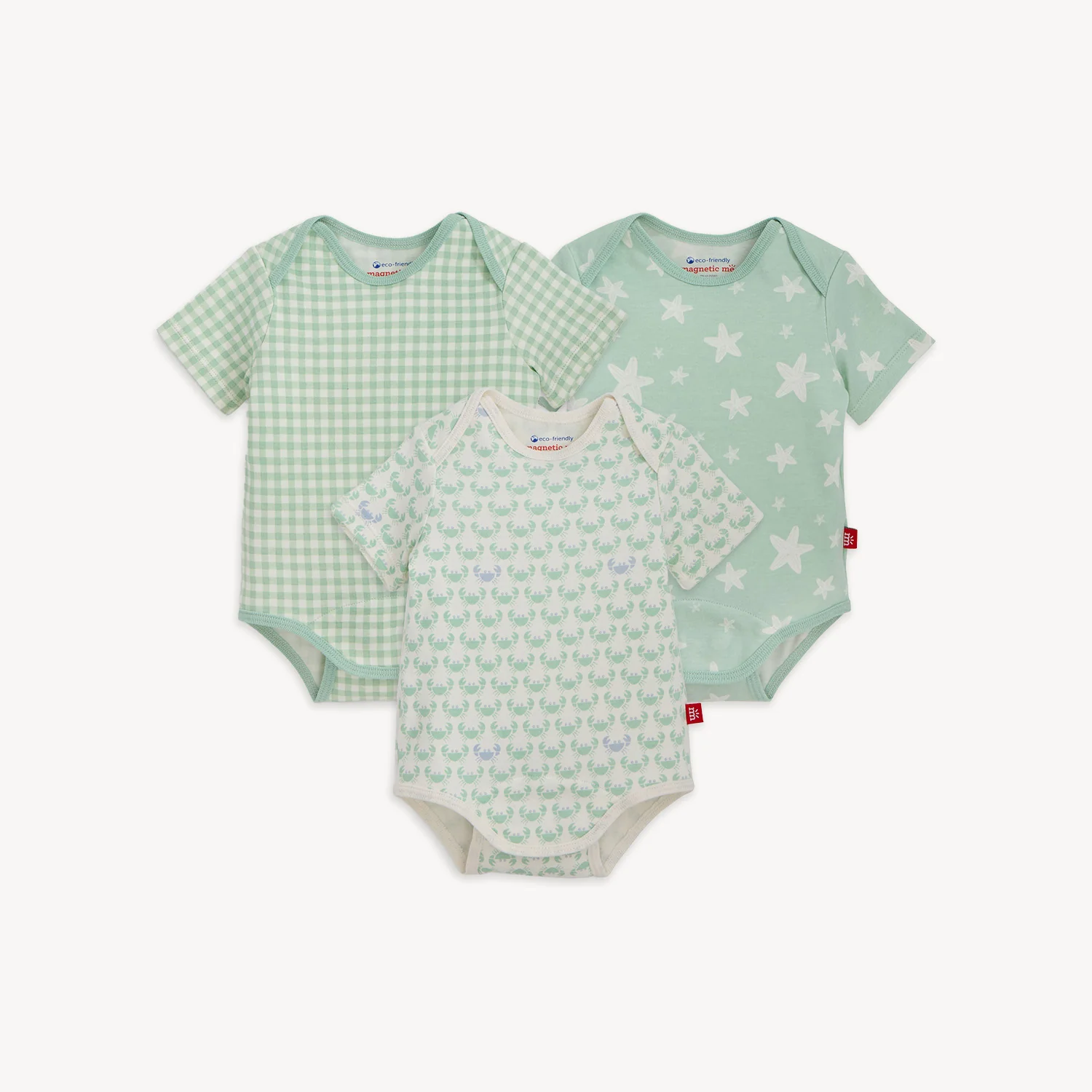 Magnetic 3-Pack Bodysuit