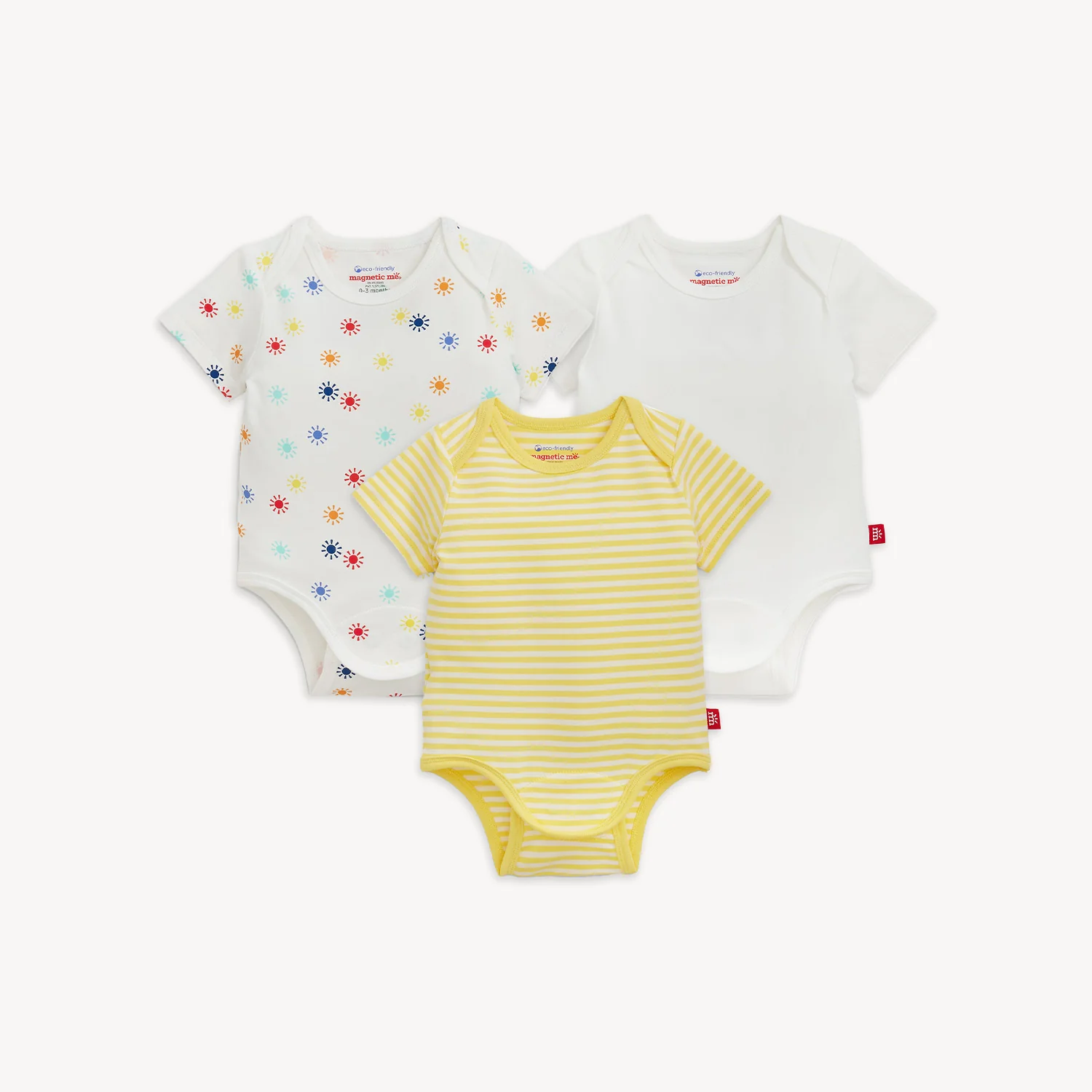 Magnetic 3-Pack Bodysuit
