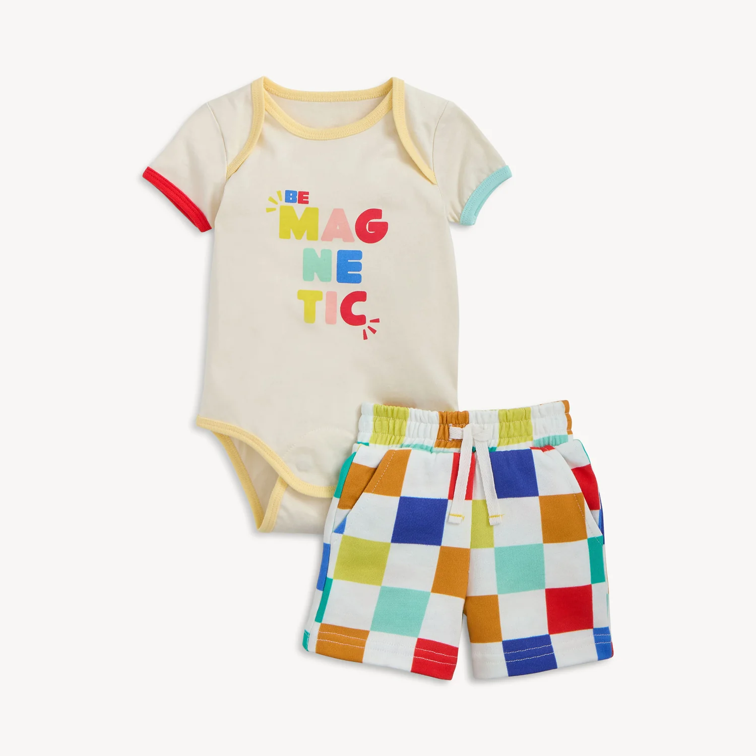 Magnetic Bodysuit with Shorts Set