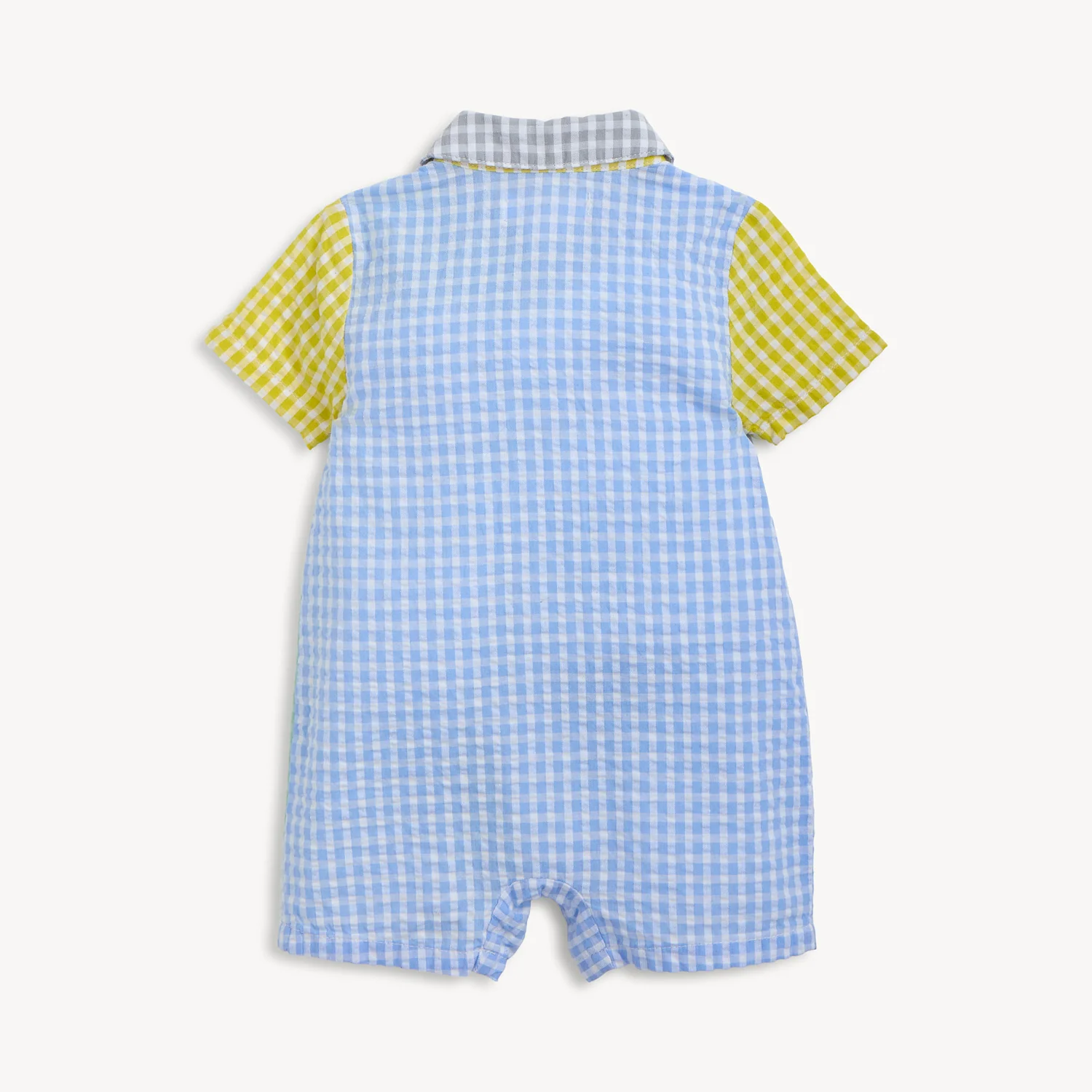 Magnetic Boys Collar Romper - re-loved - Image 5
