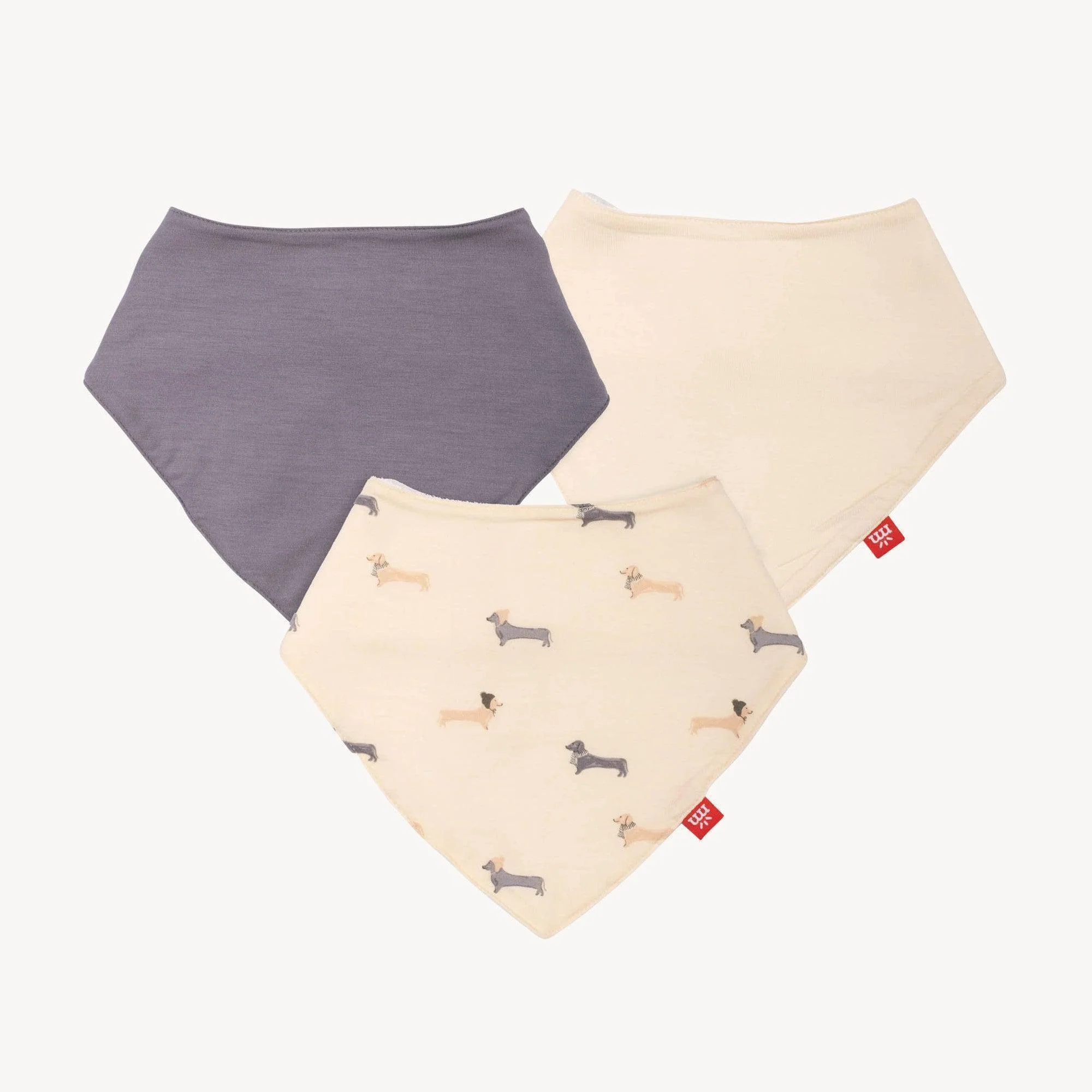 Magnetic Bandana Bib 3-Pack