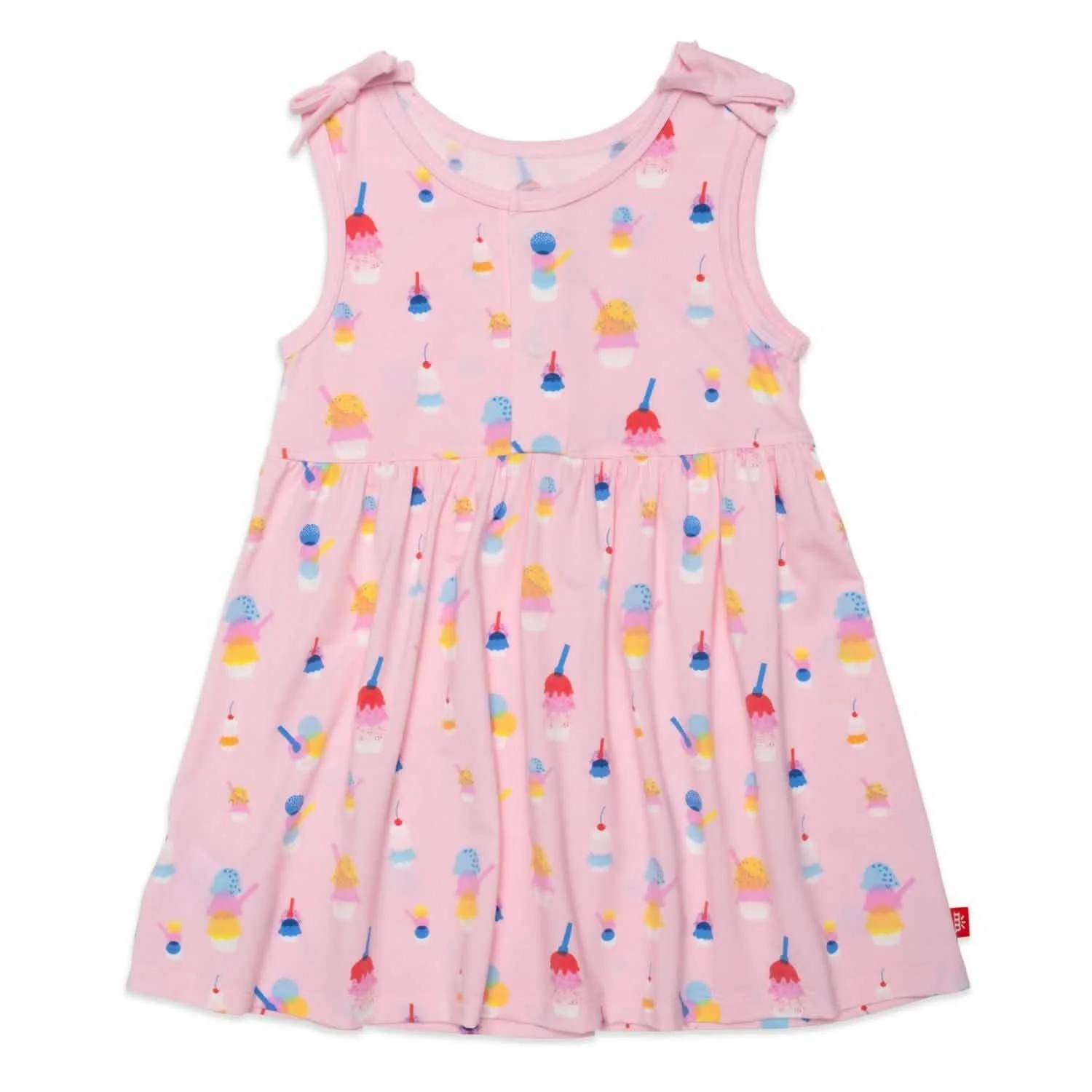pink sundae funday modal magnetic easy peasy sleeveless dress - re-loved - Image 2