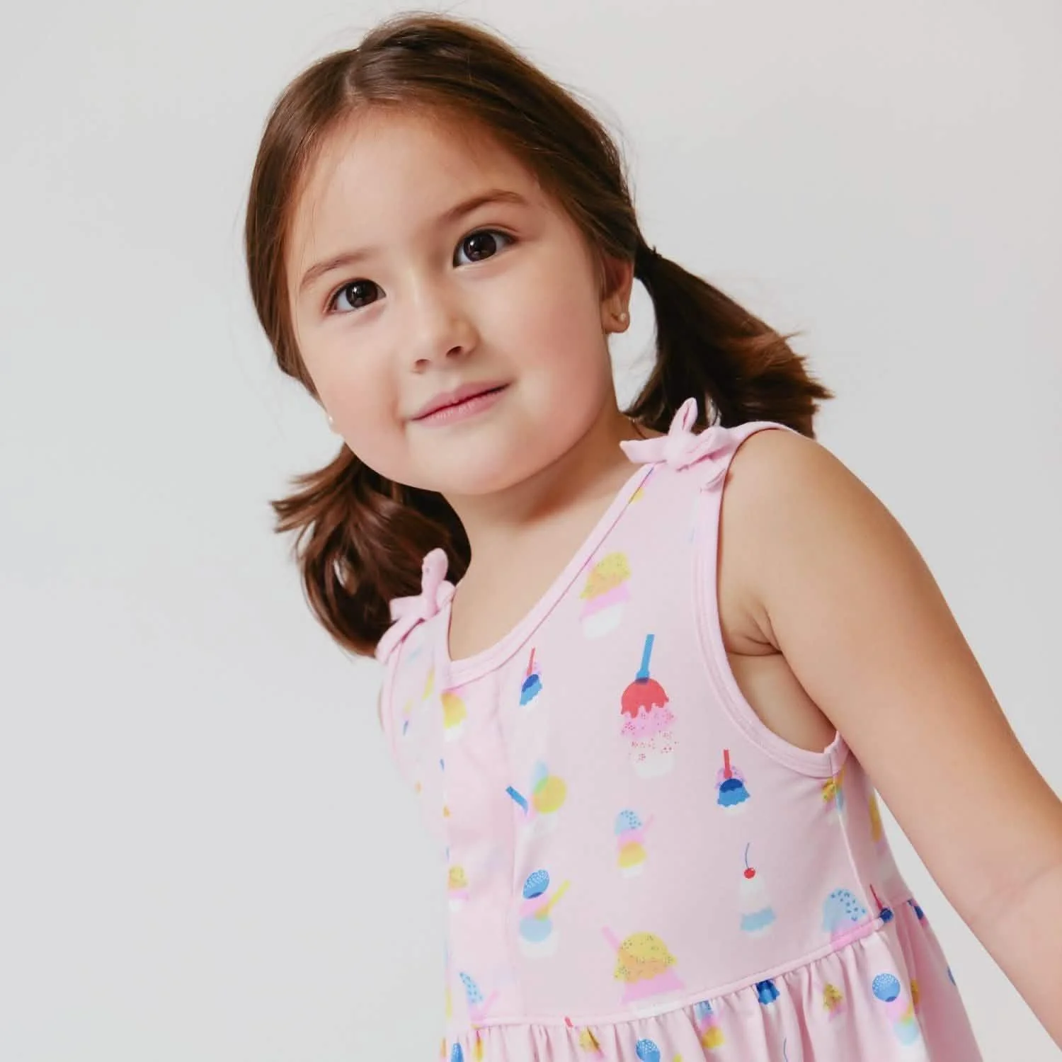 pink sundae funday modal magnetic easy peasy sleeveless dress - re-loved - Image 3