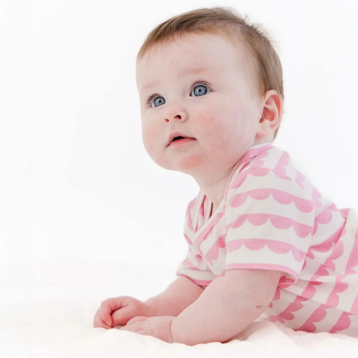scallop stripe cloudstretch™ magnetic bodysuit - re-loved - Image 3
