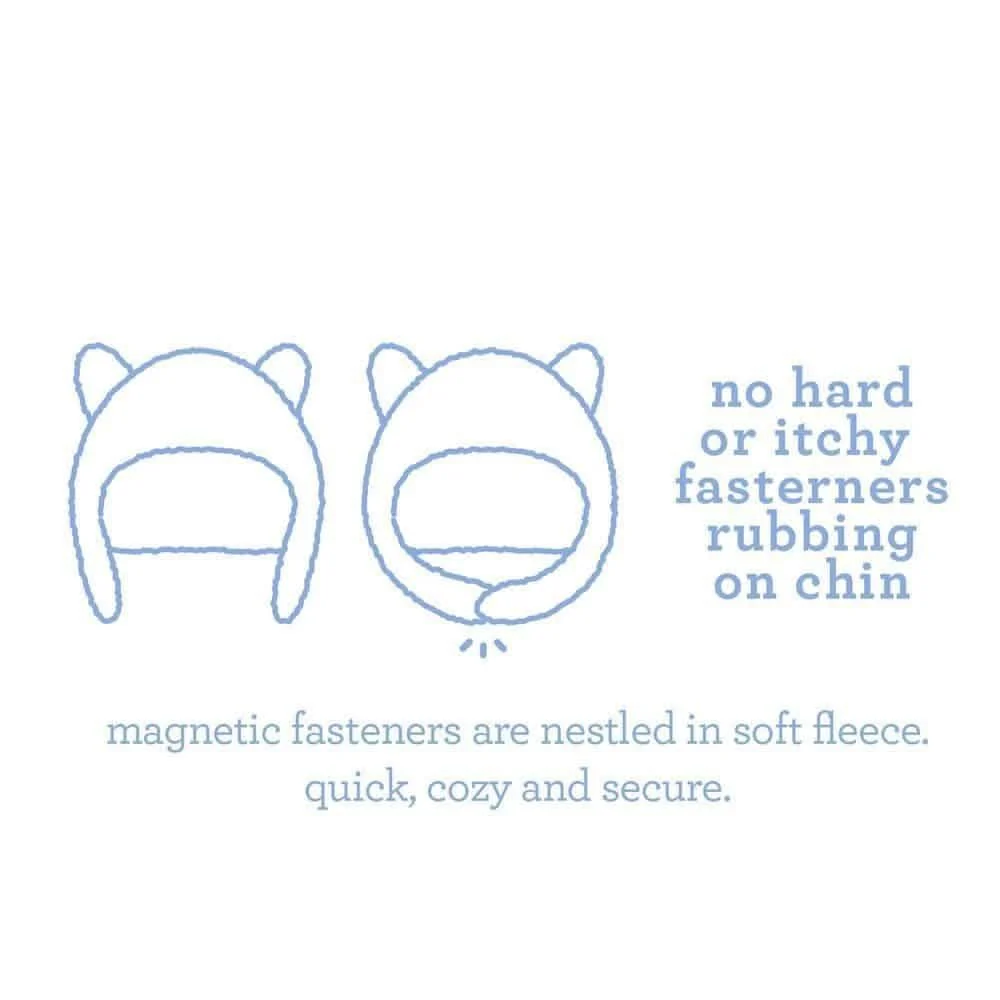 Raspberry Fleece Magnetic Hat - Image 3