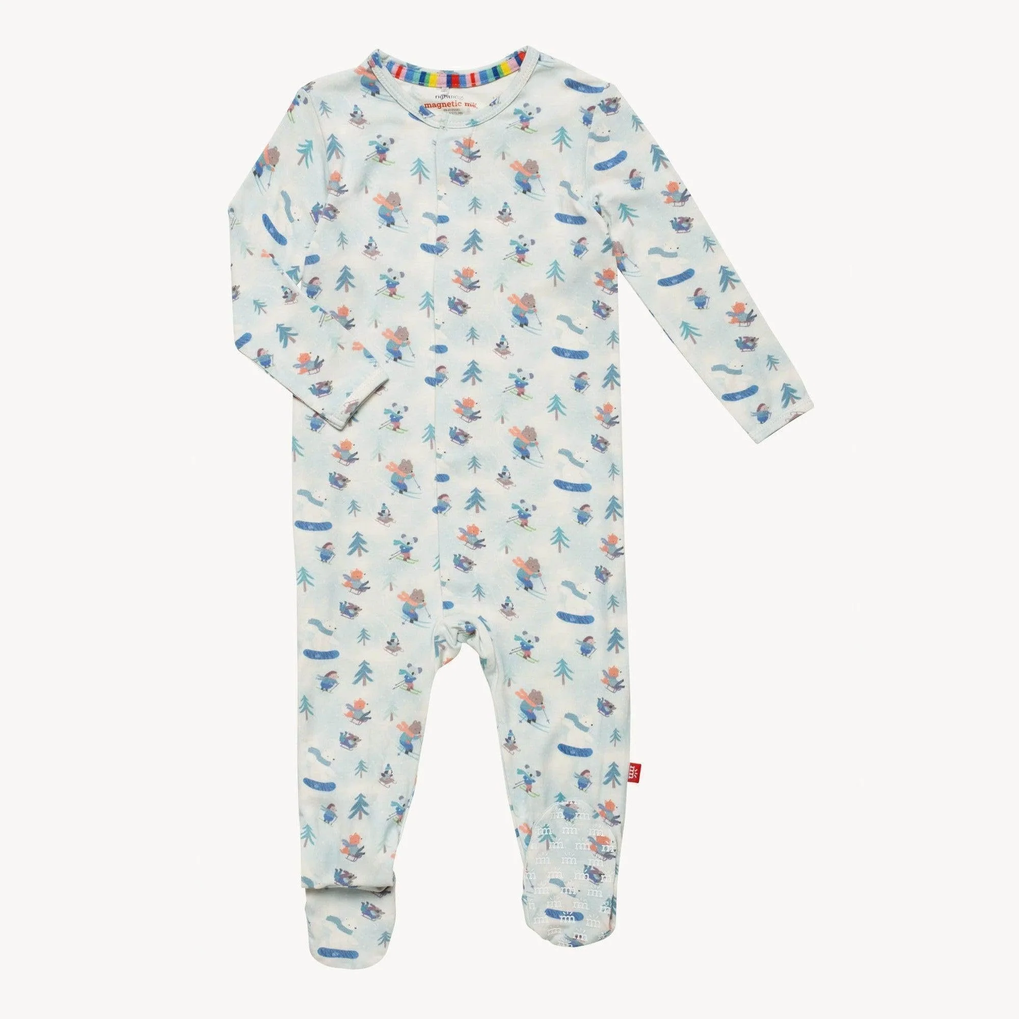 'tis the ski-son RightFit™ magnetic parent favorite footie - re-loved - Image 5