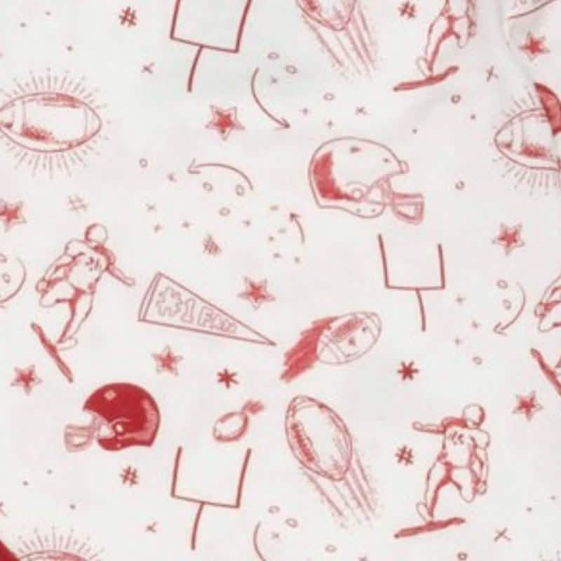 white game day modal magnetic parent favorite footie - re-loved - Image 2